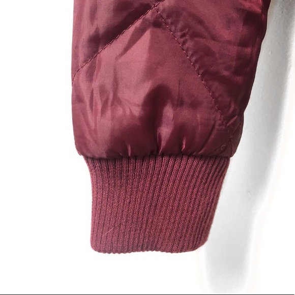 Say What? Juniors Quilted Bomber Jacket - Picture 4 of 6